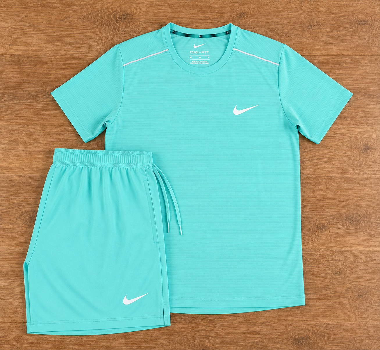 Nike mercury strip green set