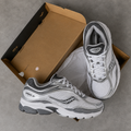 Saucony white and grey