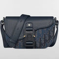 Blue Dior bag