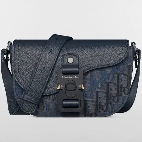 Blue Dior bag
